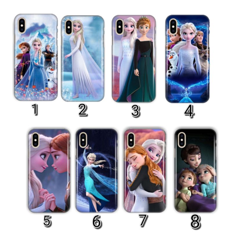 Custom Case 3D Fullprinting Frozen 2 frozen 1 for oppo a15, oppo a3s, xiaomi redmi 9a, oppo a7, sams
