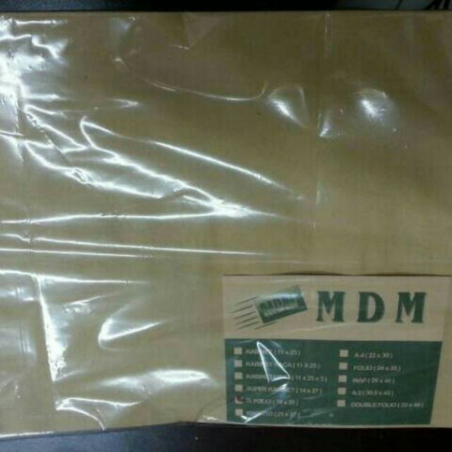 

Amplop coklat 1/2 folio