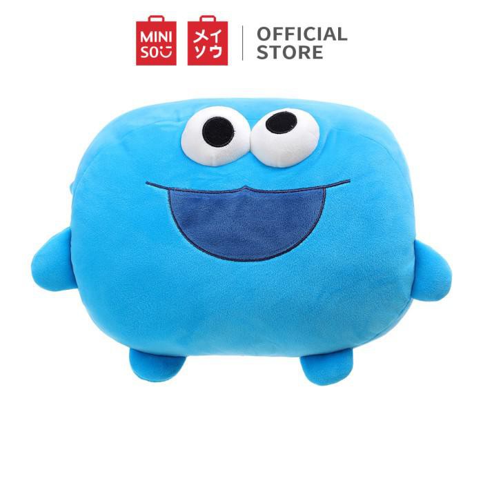 MINISO BANTAL TANGAN SESAME STREET HAND WARM PILLOW HANGAT KARAKTER - COOKIE MONSTER
