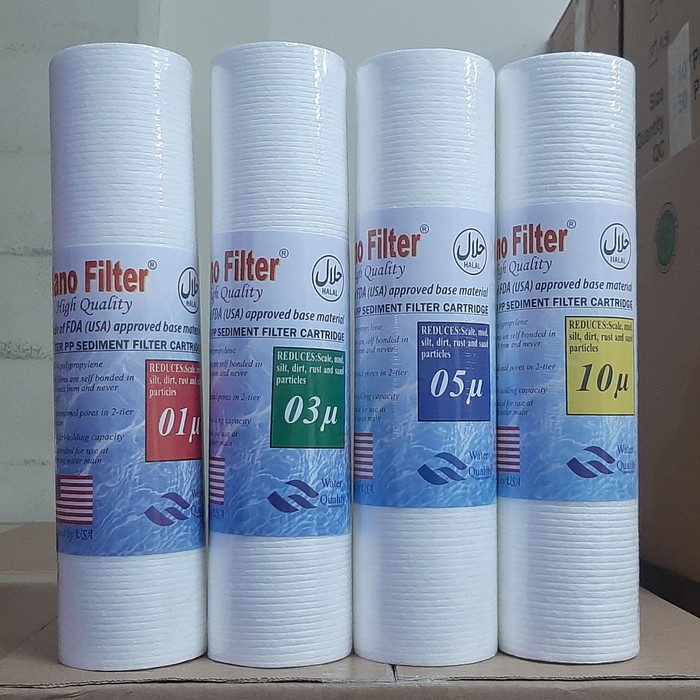 Air-Keran-Filter- Cartridge Filter Air / Sediment / Water Filter 10" - Nano Filter - 5 Micron