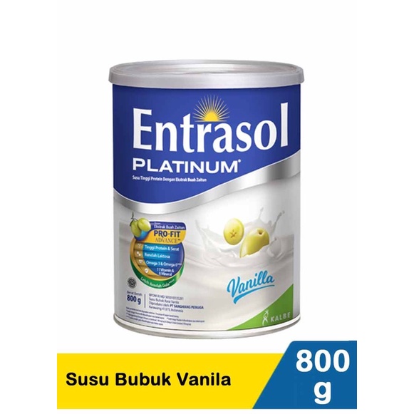 

Entrasol Platinum 800Gr (Free Hadiah)