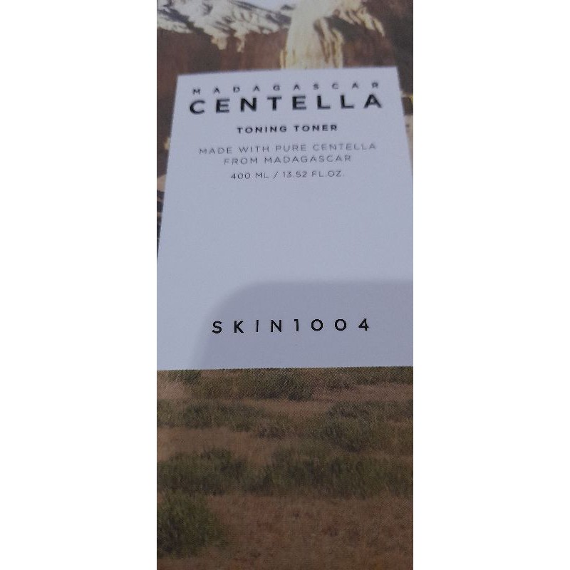 Skin 1004 Madagascar Centella Toning Toner 400ml