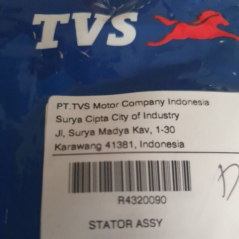 Spull Assy (stator assy) Dazz karbu/FI TVS ori