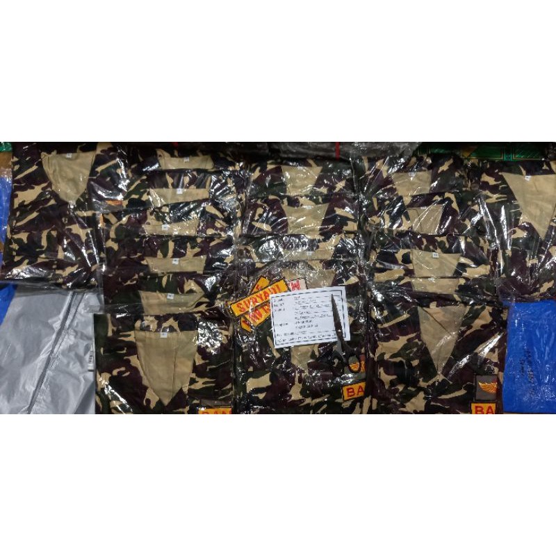 Pdl Banser catton Twill Anti Luntur &amp; PDL BanserRIPSTOK - PDL PREMIUM  Bonus nama Bordir