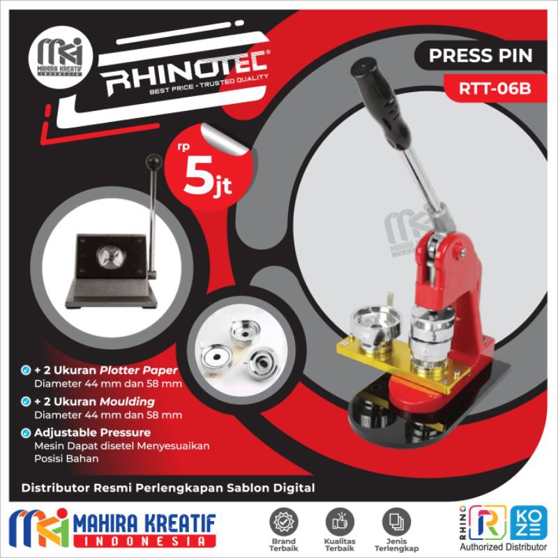 RHINOTEC PIN PRESS MACHINE RTT-06 C