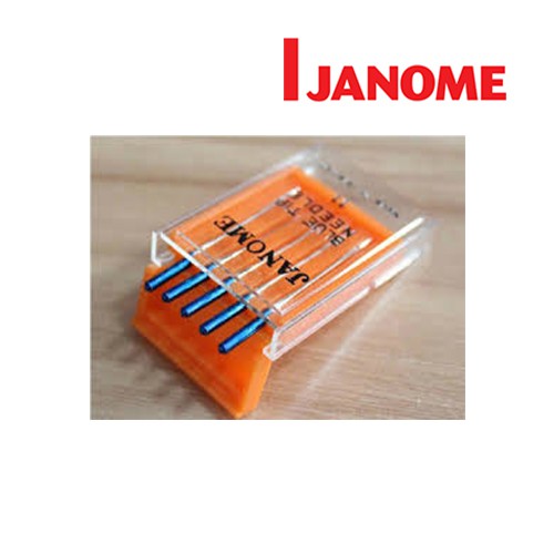 Jarum Kaos - Jarum Jersey - Jarum Spandek Merk JANOME Blue Tip