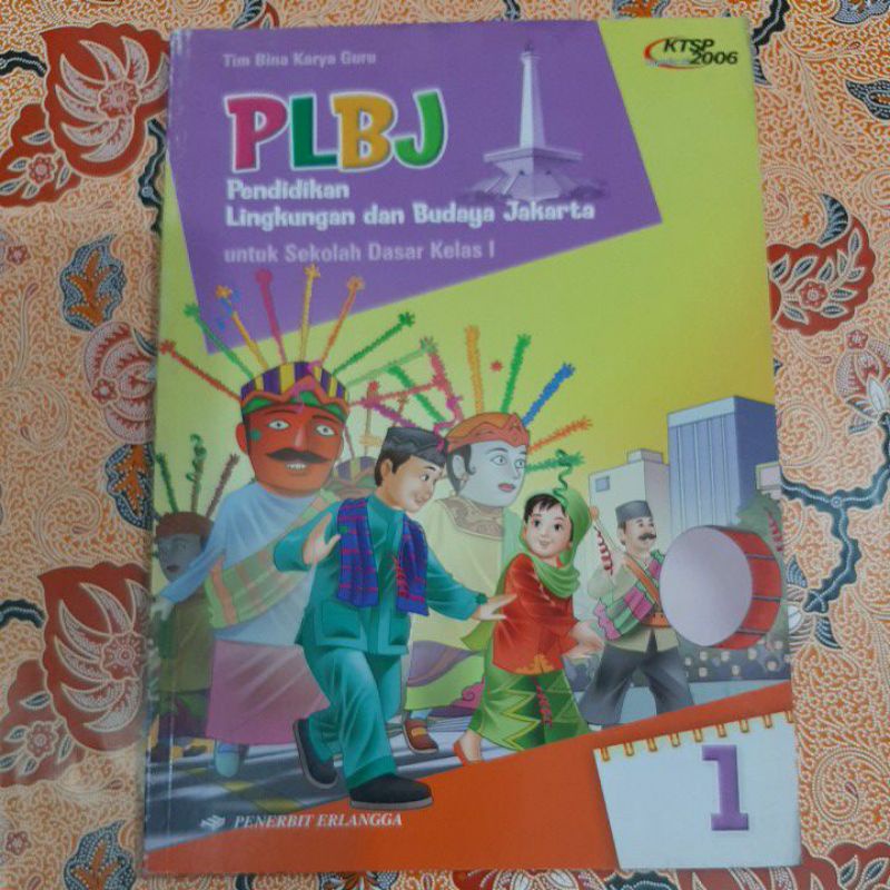 PLBJ Kelas 1 SD/MI Erlangga KTSP