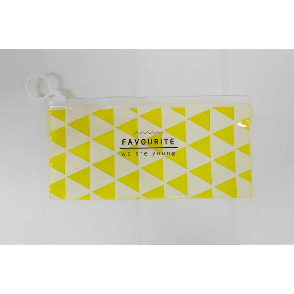 ❤️GTB❤️ Tempat Pensil unik motif Transparan Sumikko Gurashi motif zipper R444-5