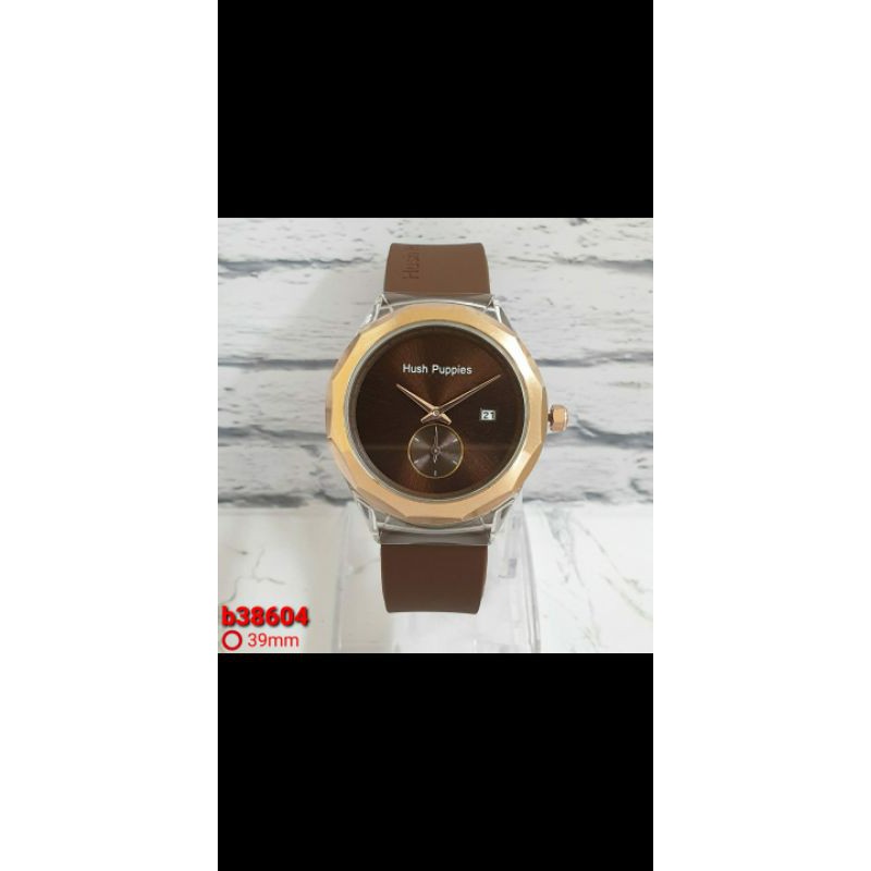 jam tangan wanita Hush Puppies model sport talu rubber detik bawah