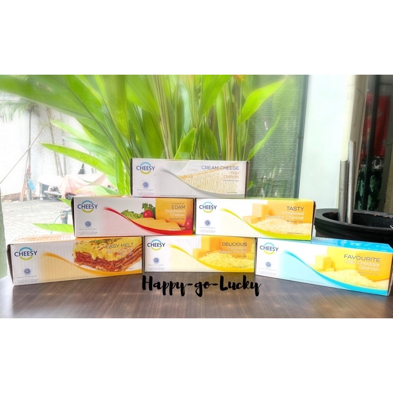 

CHEESY 1.9kg Edam/Cream Cheese/Easy Melt/Cheddar