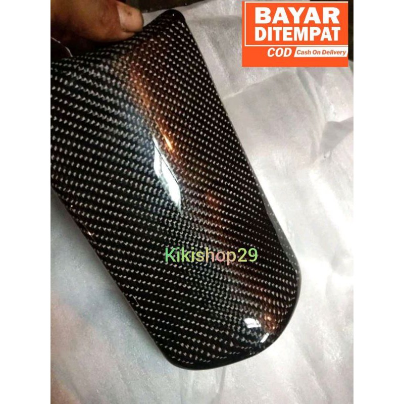 TUTUP TANGKI AEROX OLD CARBON KEVLAR