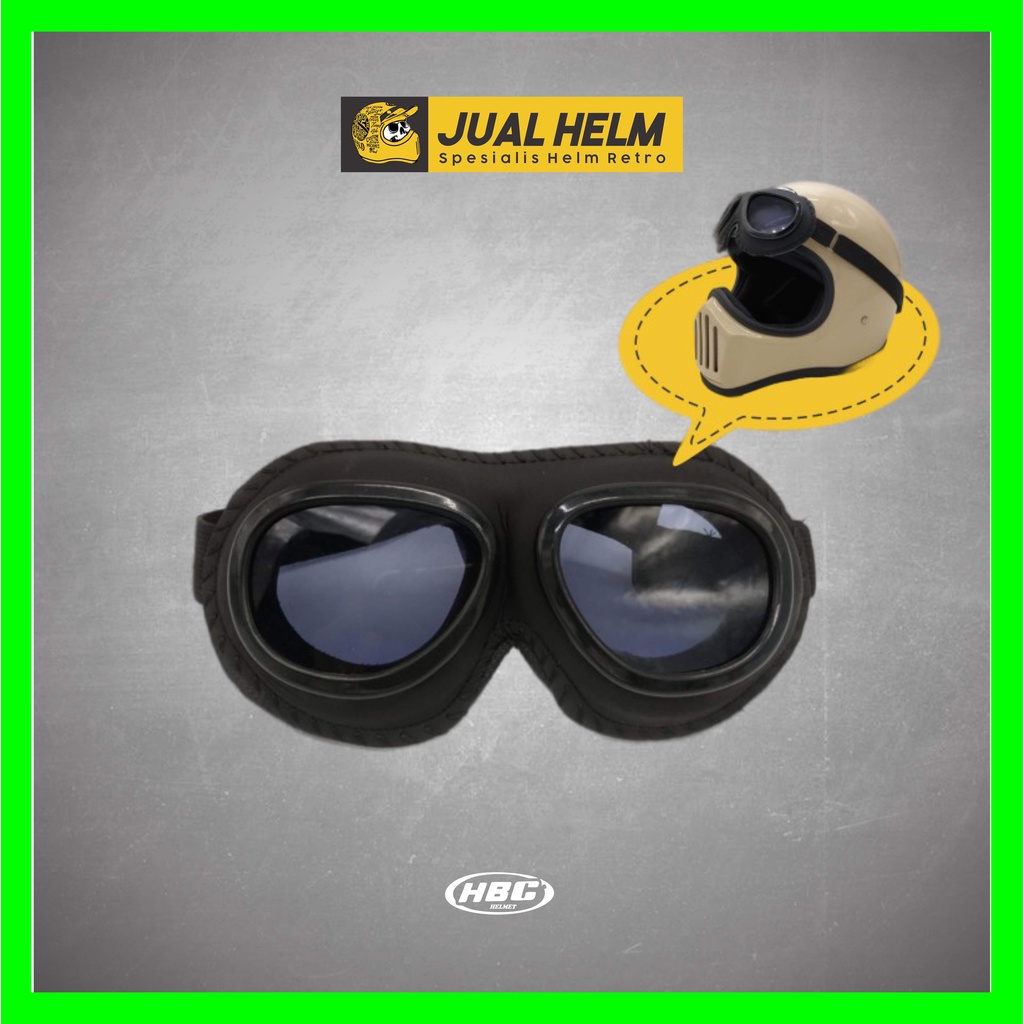 Kacamata Goggle One Classic Cakil ( Fullface / Half Face / Cakil HBC )