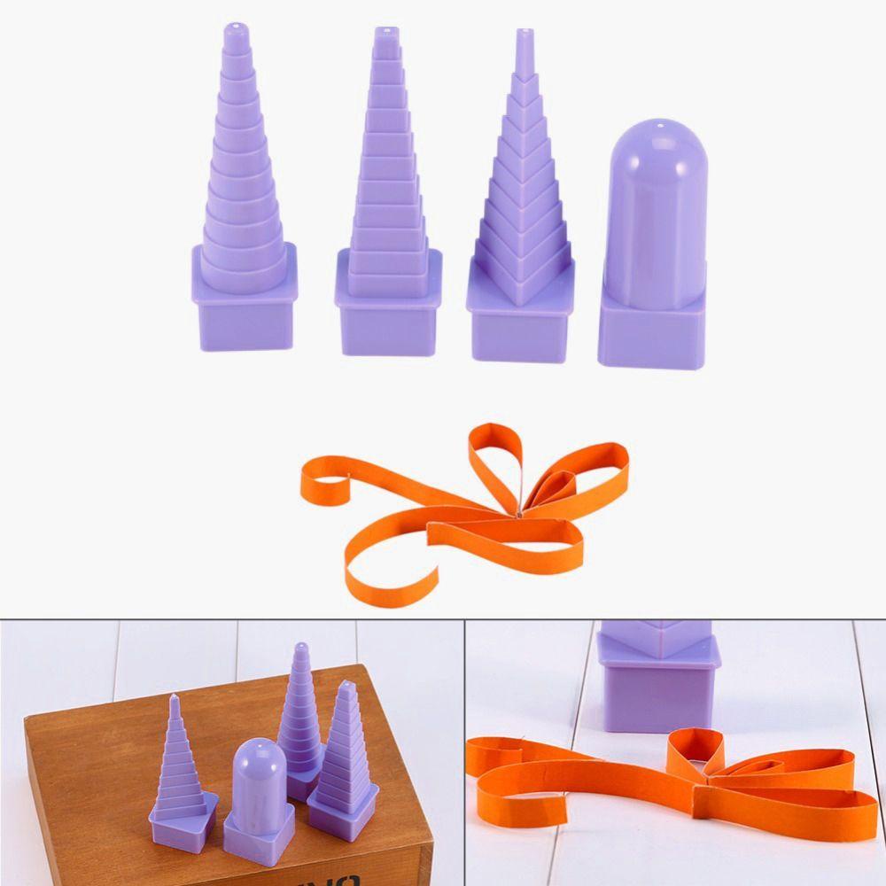 Lanfy Menara Kertas Quilling Bahan Plastik