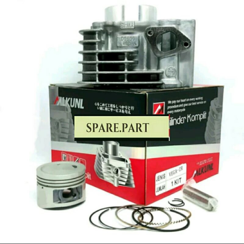 CYLINDER BLOK SEHER BLOCK MESIN KAS KOMPLIT PISTON RING VEGA ZR JUPITER Z NEW 115 CC 2010 2011 2012