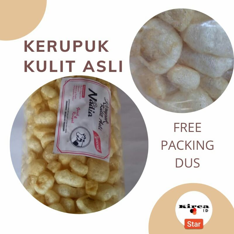 Jual Kerupuk Kulit Sapi Asli Kerupuk Kulit Sapi Matang Krupuk Kulit Sapi Asli Indonesia Shopee