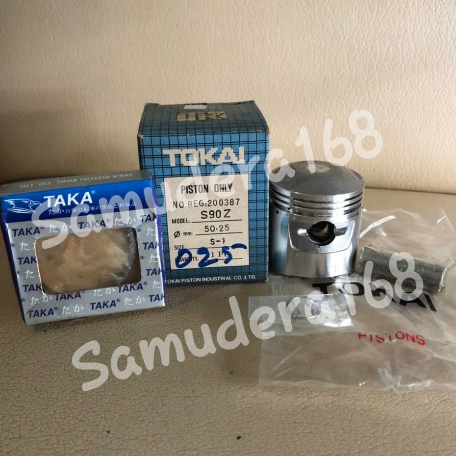 Piston Kit S90 - S90Z - CS90 Os 0.25