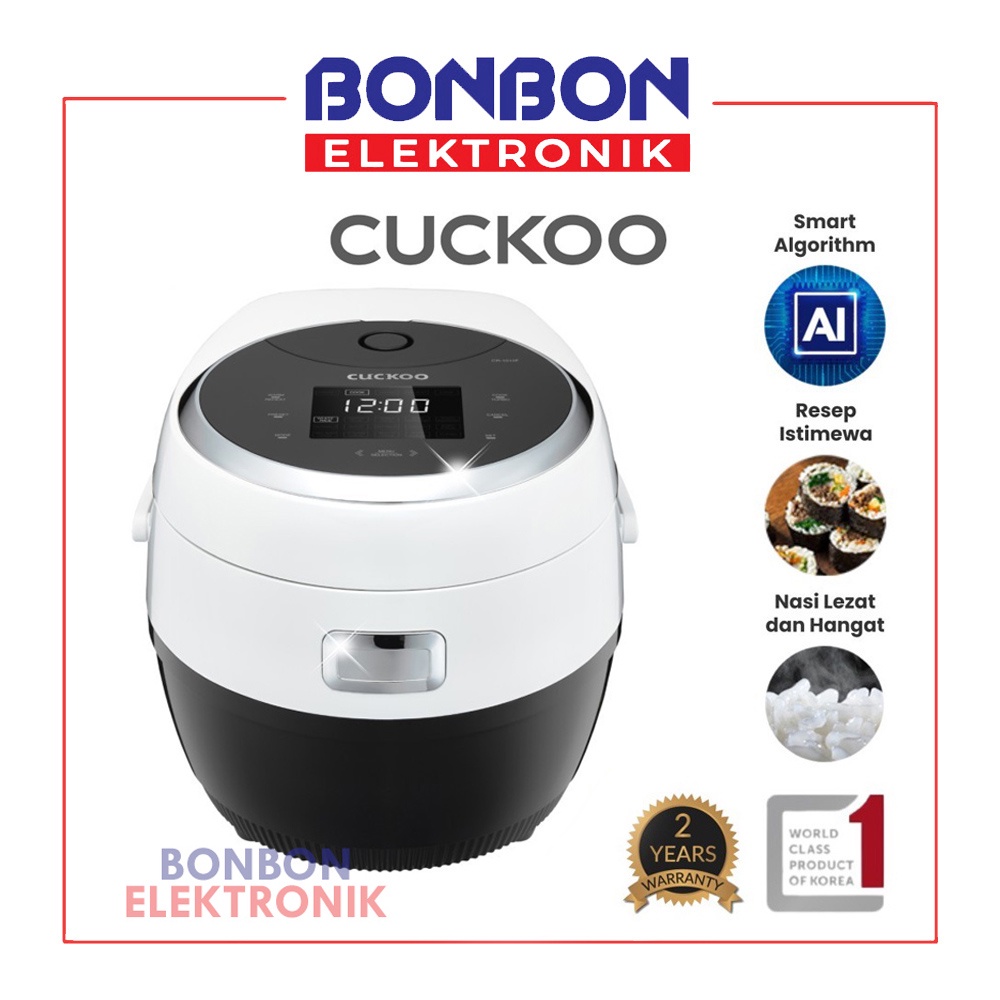 CUCKOO All-in-One Smart Rice Cooker CR-1020F/BK 1.8L MICOM No.1 In Korea