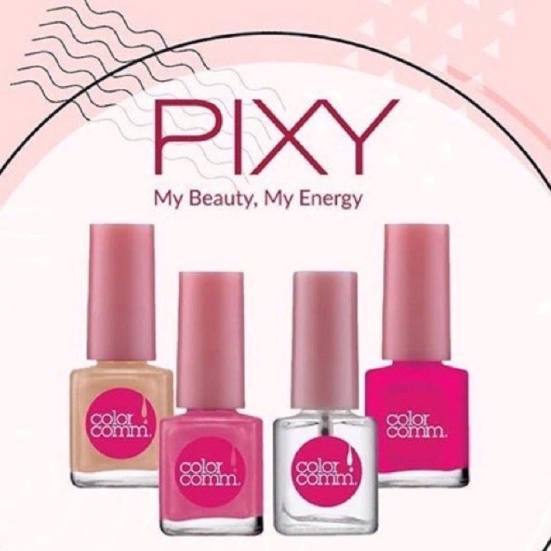 Pixy Color Comm Kutek Nail Enamel 9ml