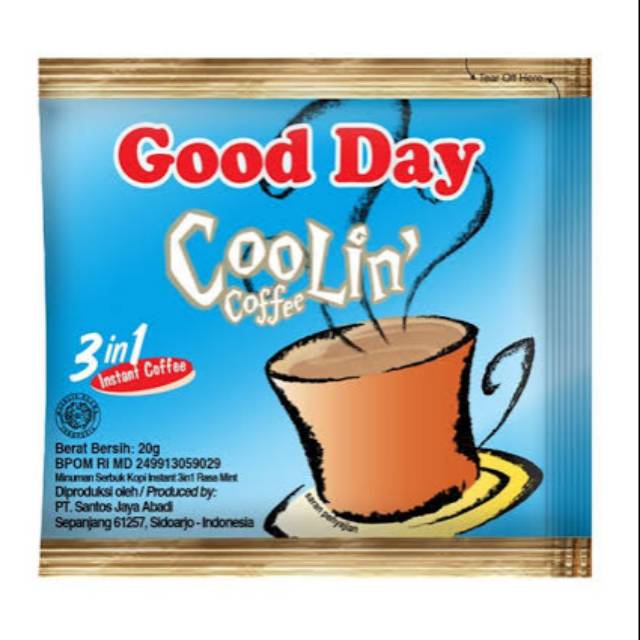 

Kopi Good Day Coolin Coffe 20g