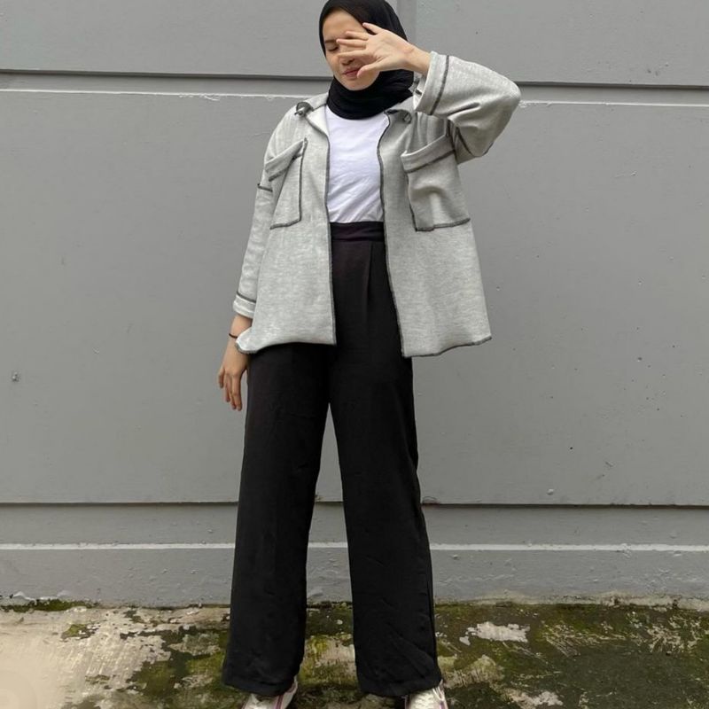 kayshop   baju atasan outer cardigan outwear kardigan outerwear outter outher fashion outfit muslim 