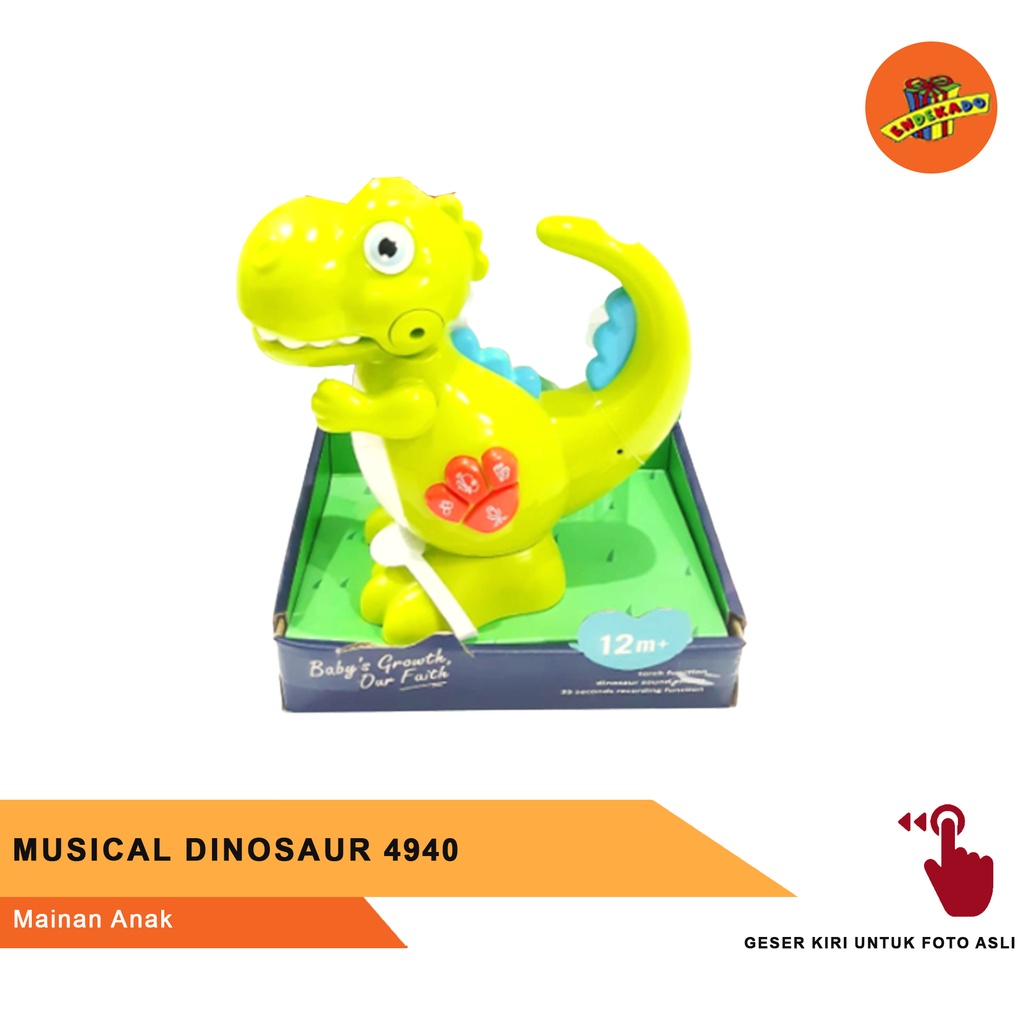 MUSICAL DINOSAUR 4940 - Mainan Anak