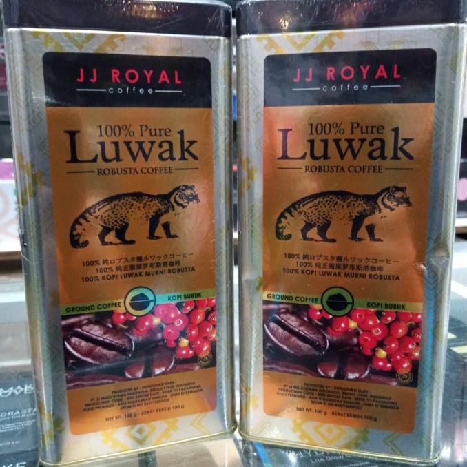 

JJ ROYAL COFFEE 100% PURE LUWAK ROBUSTA COFFEE