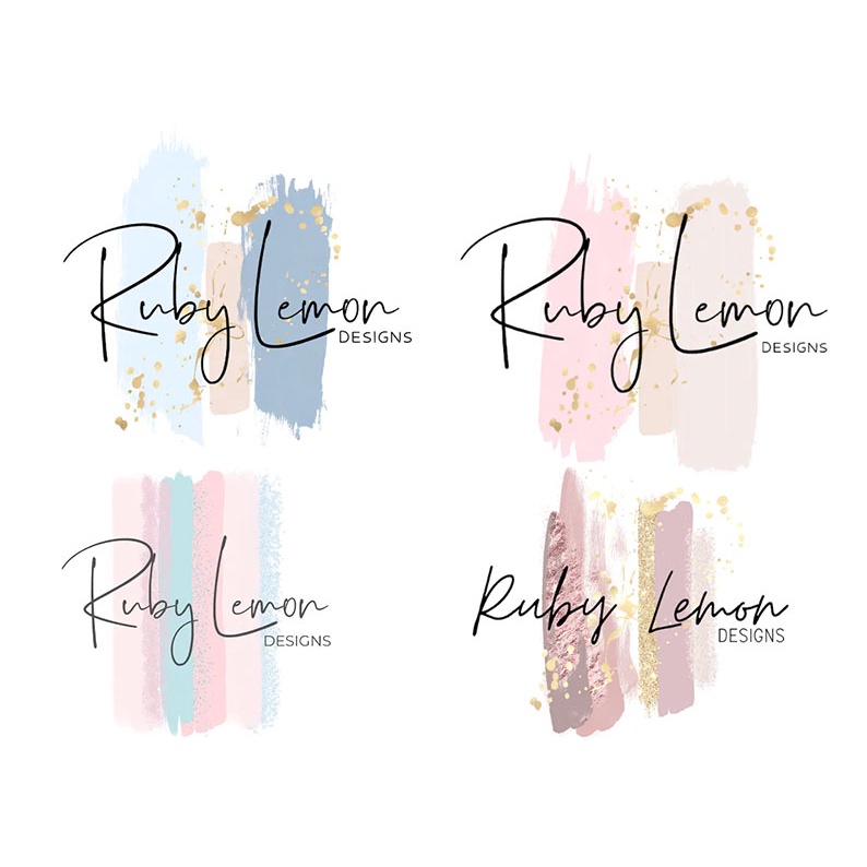 jasa desain logo olshop logo nail art logo unik elegant rimuru