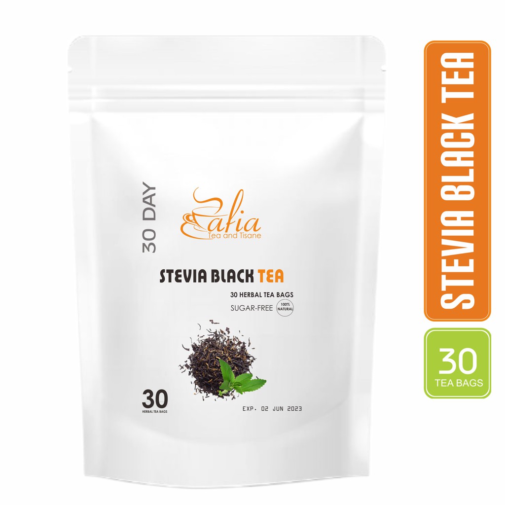 

Stevia Black Tea (Daun Stevia dan teh hitam jawa) (30 Tea Bag)