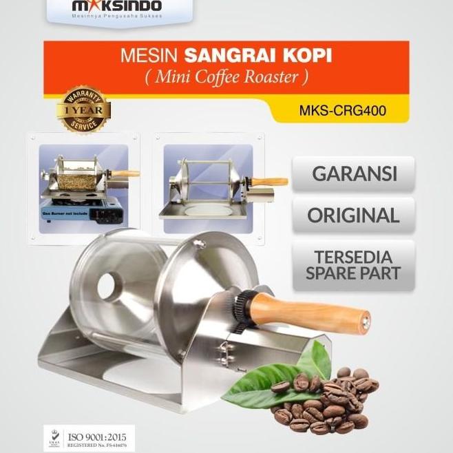 Mesin Sangrai Kopi (Mini Coffee Roaster) Mks-Crg400 Top
