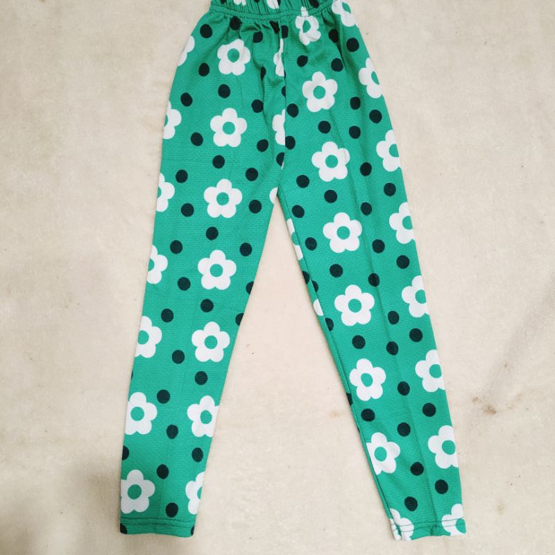 Legging anak cewek 1 2 3 motif bunga celana panjang anak perempuan ( legging bunga  )