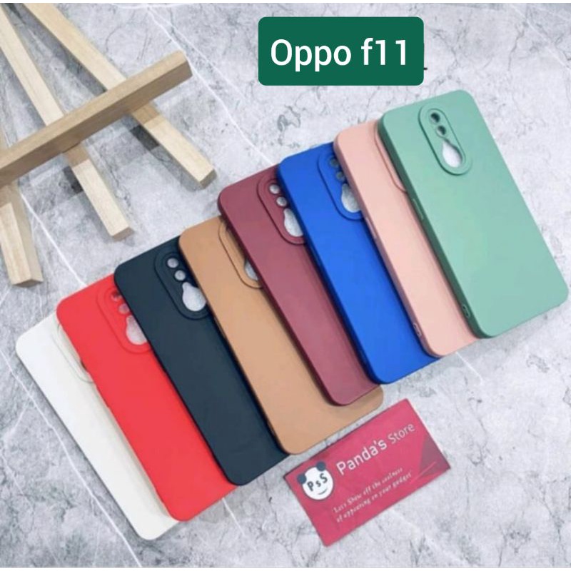 CASE SOFT TERBARU MACARON PRO CAMERA TIPE OPPO F11