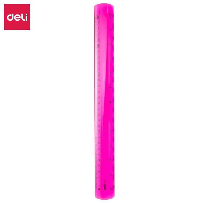 

Deli EG00302 Penggaris-PS Ruler Easy-grab 30cm Translucent 3C TERBATAS