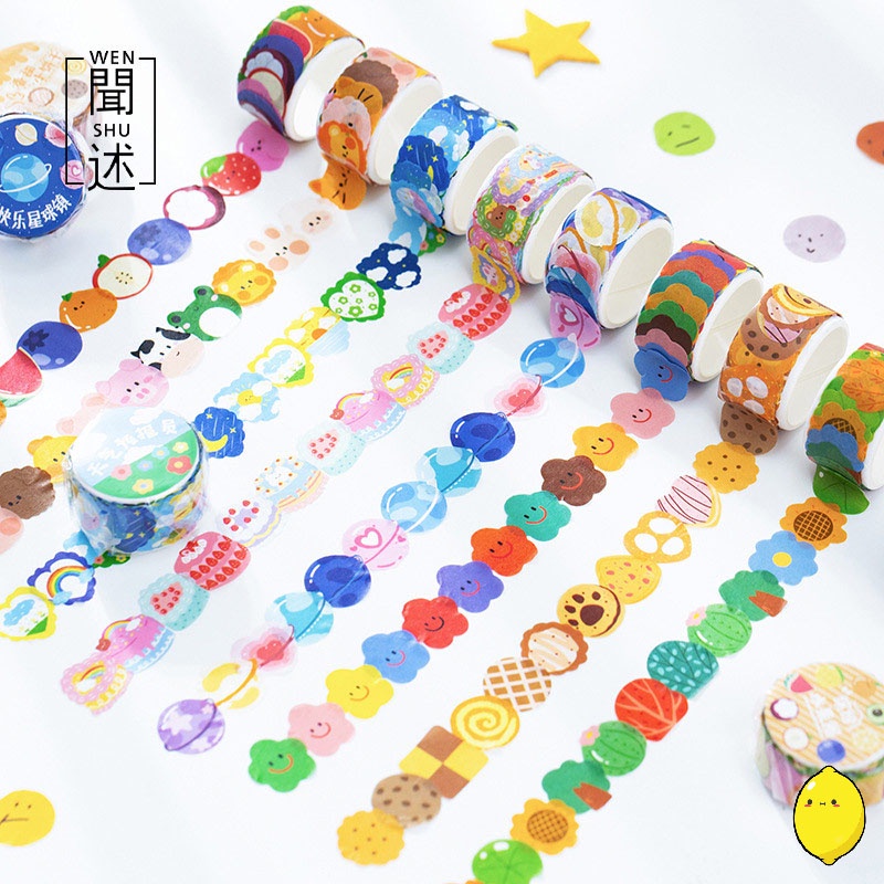 

Stiker Roll Lucu Little Tales Assorted Roll Deco Stickers