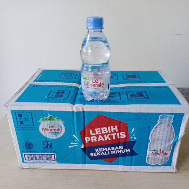 

AIR MINUM LE MINERALE AIR MINERALE 330ML DUS / LEMINERALE 330ML 1DUS ISI 24BTL