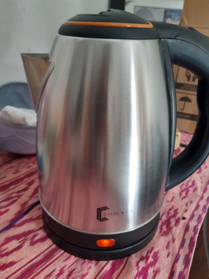 Canel&co Teko Listrik Pemanas Air Electric Kettle Ketel Besar Otomatis Stainless 1.8l