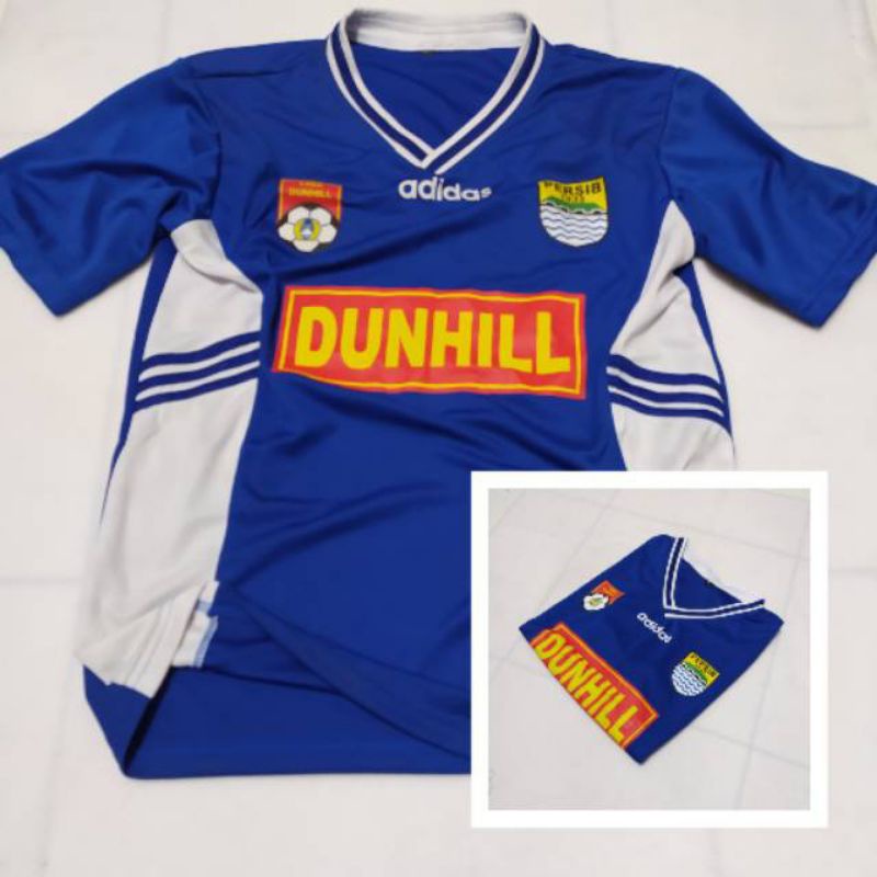 Jersey Persib Bandung Home Away Champions Dunhill Grade Ori // Jersey Persib Retro Pria Wanita