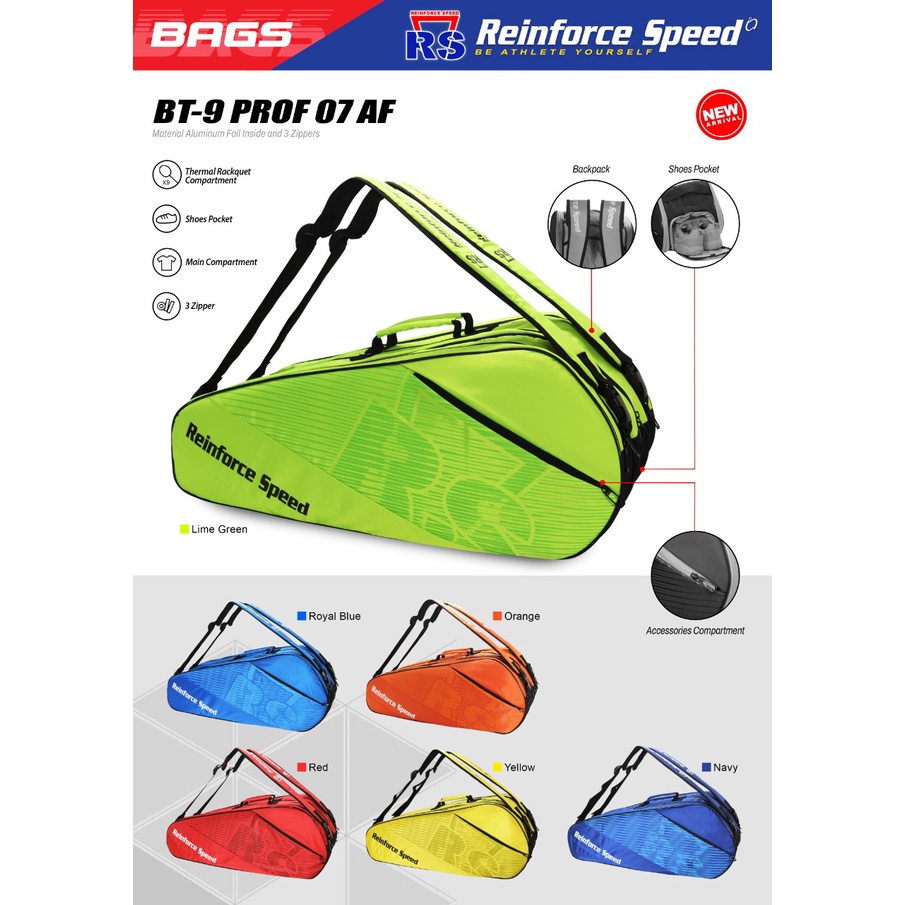 Tas Badminton RS BT 9 PROF 07 AF