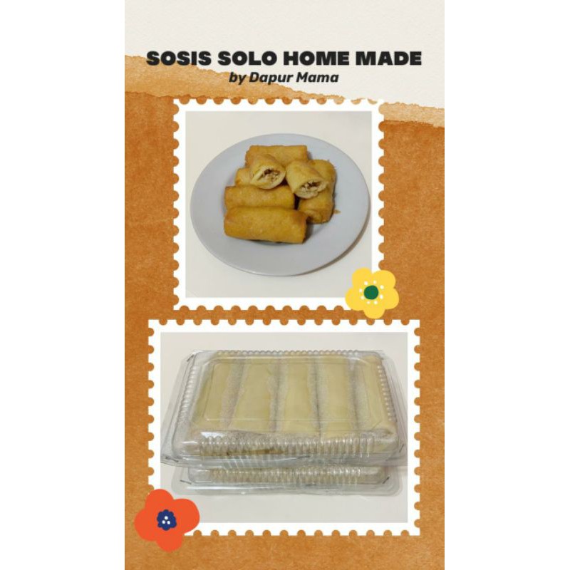 

Sosis Solo Homemade Dapur Mama Frozen Gojek Grab sameday