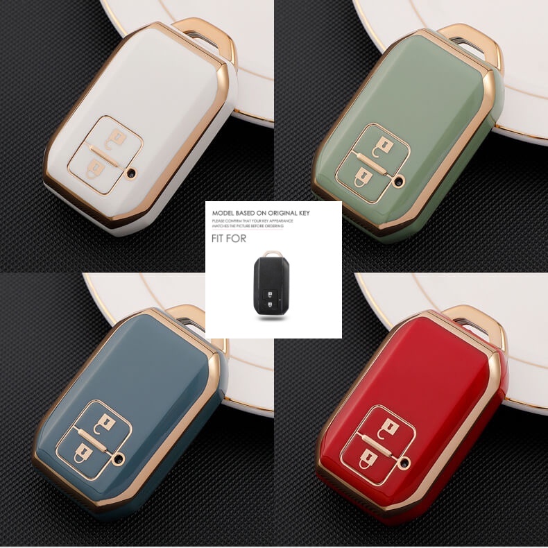 Casing Kunci Mobil Bahan TPU Untuk Suzuki XL7 Ertiga Swift Wagon R Monopoly Grand Vitara Ignis 2020 Ertiga Swiftana Sam-Cross 2018 Swift4