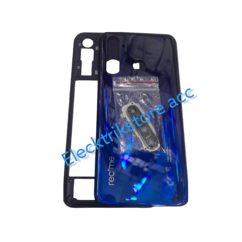 Backdoor Bezel Back Casing Realme 5 Pro