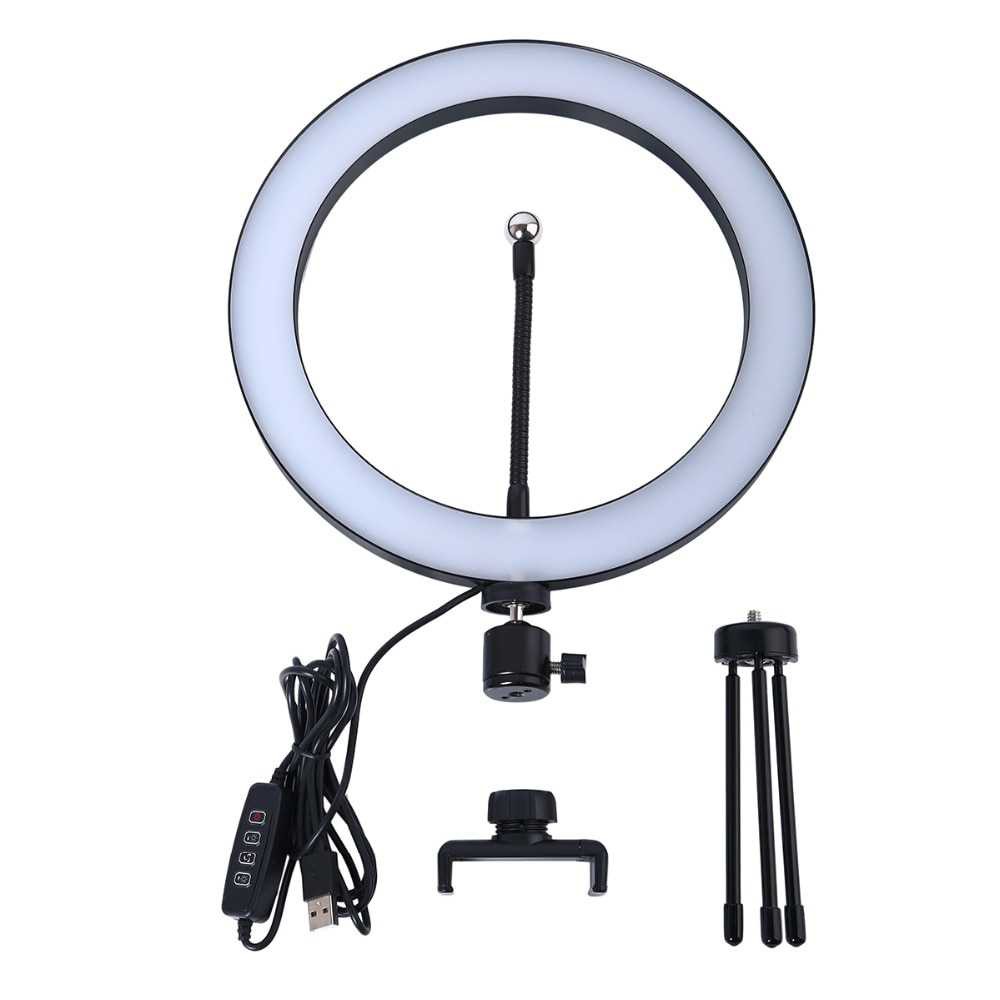 Lacyfans Halo Ring Light LED 120 LED 10 Inch Holder+Mini Tripod RL-128