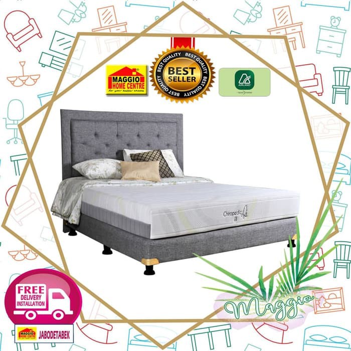 Spring bed Airland Chiropedic Qi 120x200 Hanya Kasur