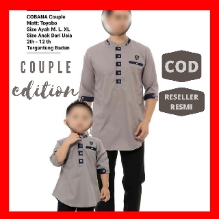 Kurta Couple kurta anak dan dewasa  baju  muslim anak 