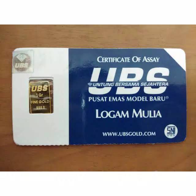 Logam Mulia UBS 1gram