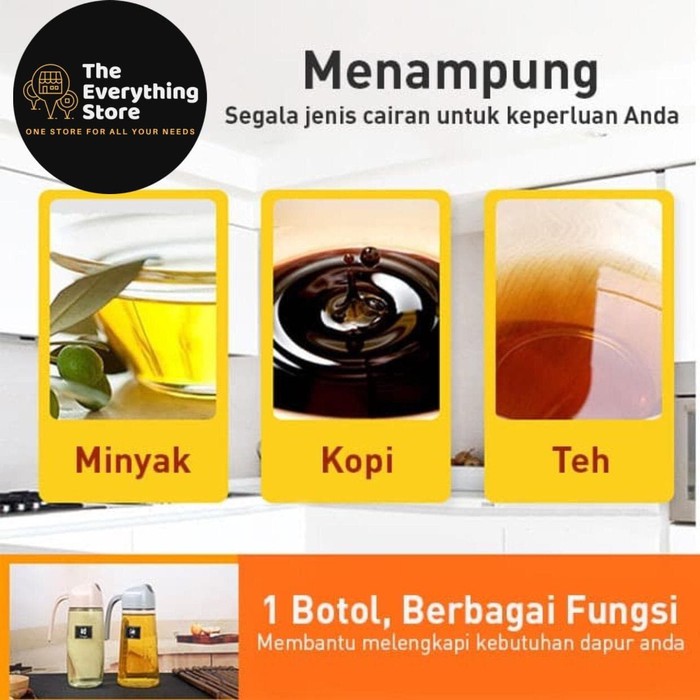 MAGIC DISPENSER MINYAK/ BOTOLTEMPAT MINYAK GORENG KOPI TEH SERBAGUNA