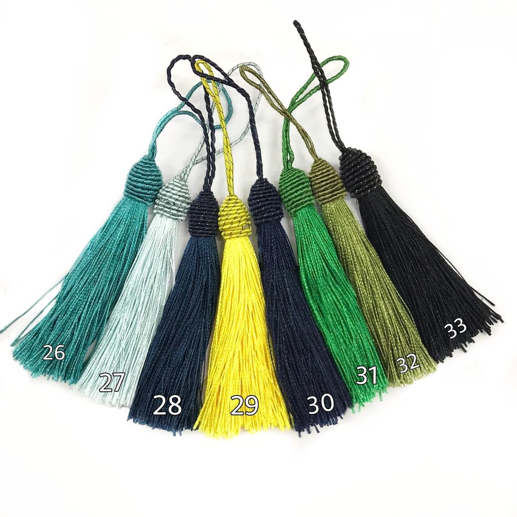 TASEL TAWON RUMBAI | TASEL IMLEK | TASSEL CHINE RUMBAI (10 CM)