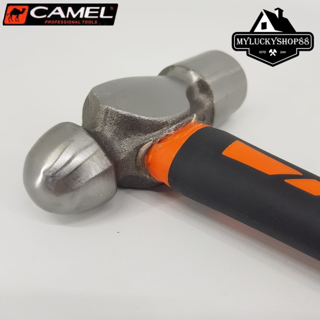 Camel Palu Konde 2LB Ball Pein Hammer Rubber Grip Karet 2 LB