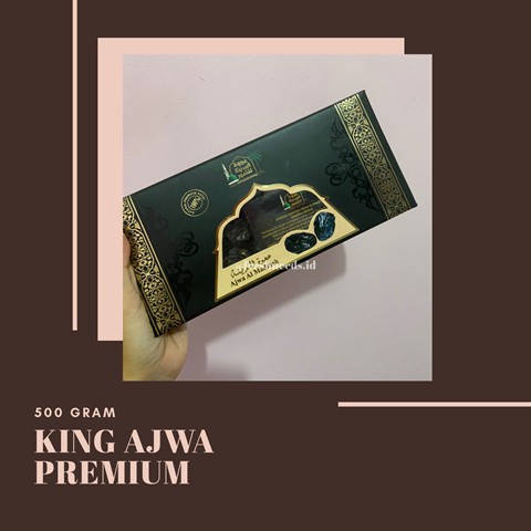 

King Ajwa Premium Dates 500 Gram