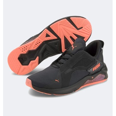 Sepatu Running PUMA Lqdcell Method Pearl Black ORIGINAL BNIB