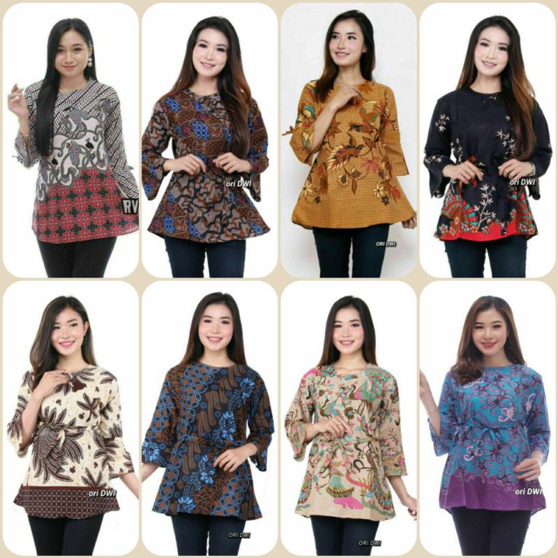 Banting Harga Batik Wanita Asj Sa Hrb026 Kenongo Kemeja Tosca Pendek qeoRkmpTaKEBBw